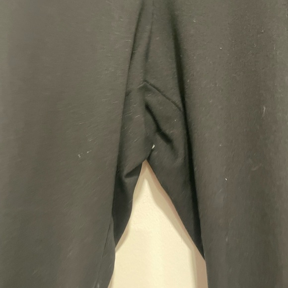 Women’s Black Pants ankle length 2X stretch pull on Yarn & Sea faux pocket - Picture 11 of 11